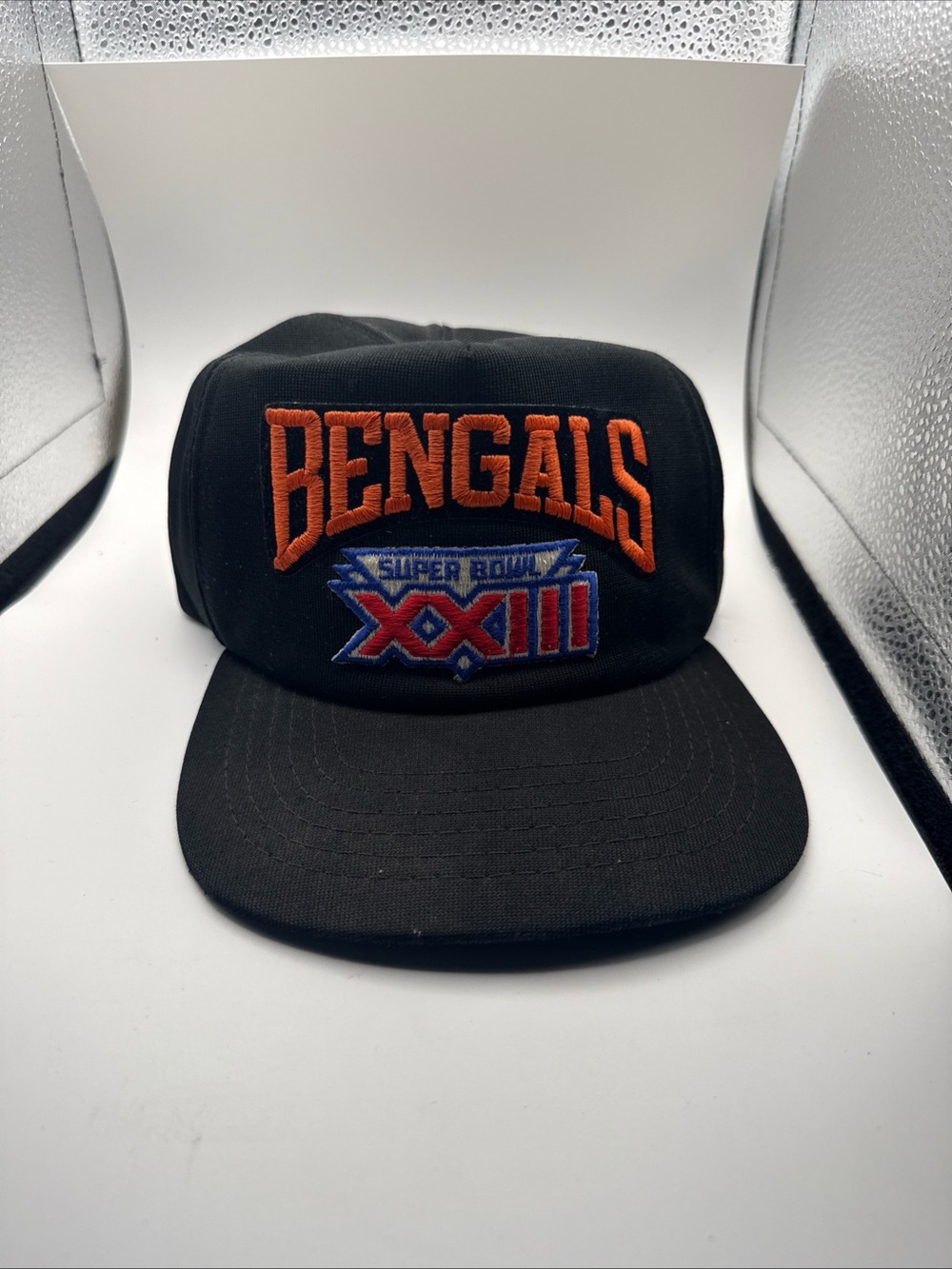 New Era Black and Cream Pro Design Snapback Hat